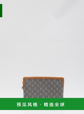 香港直邮CELINE 女士手拿包 10J502GX507PM SS2026 浅棕色 拉链手