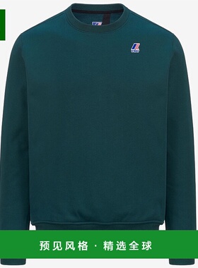 香港直邮K-WAY 男士卫衣 K2117LWXXK-0 AW2023 绿色 LE VRAI AUGU