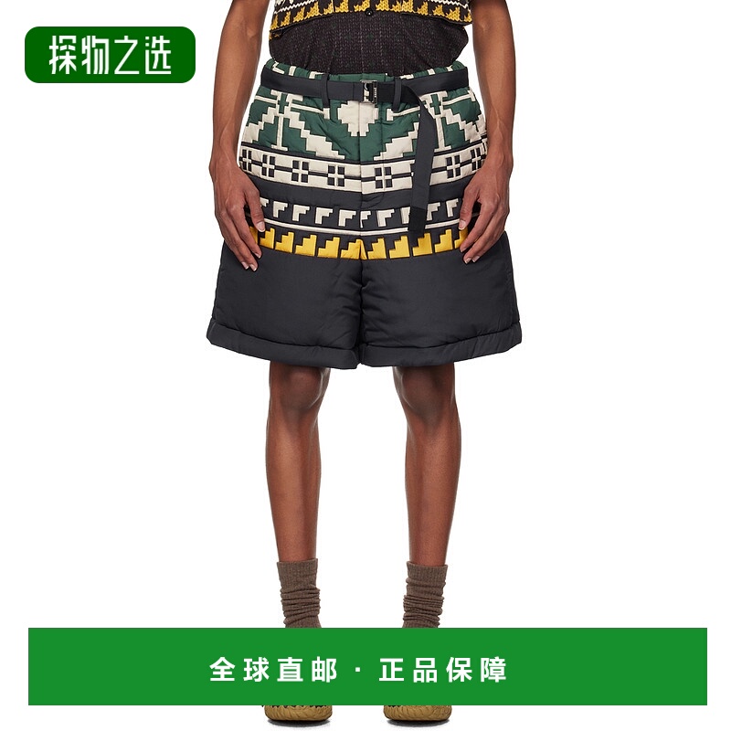 香港直邮Sacai 图案短裤 2403507M