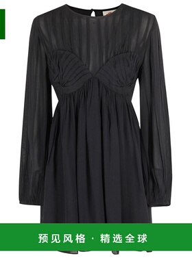 香港直邮FARM RIO 女士连衣裙 351984L0002 AW2025 黑色 长袖连衣