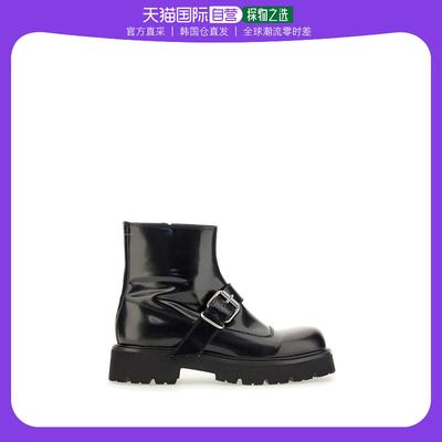 韩国直邮MM6 MAISON MARGIELA23FW靴子男S59WU0240 P5779T8013BLA