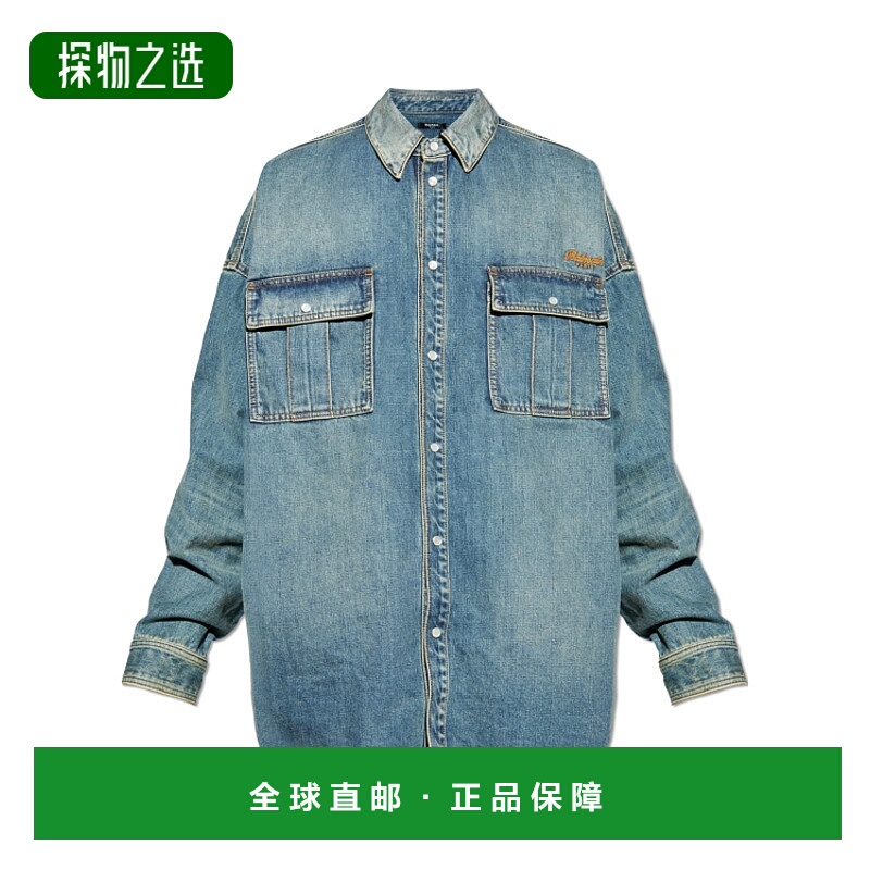 香港直邮Balmain 长袖衬衫 FH0HC155DG04