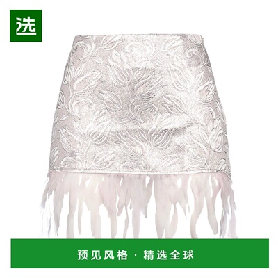 1h可退 香港直邮Collina Strada 女士 迷你半身裙 pink粉色 舒适