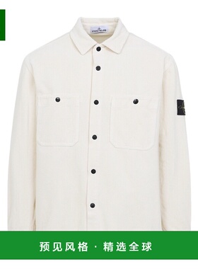 香港直邮Stone Island 指南针贴片纽扣衬衫 K2S151200012S0212