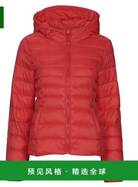 欧洲直邮Only 女士 ONLTAHOE HOOD JACKET OTW NOOS 羽绒服 红色