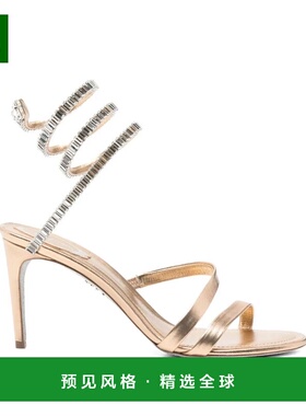 香港直邮RENE CAOVILLA 女士凉鞋 C12672080NA01O001GOLDCRYSTAL