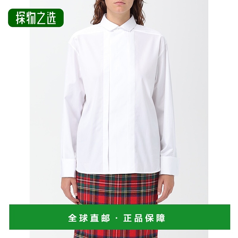 香港直邮Saint Laurent 圣罗兰 女士 长袖衬衫 760582Y227W