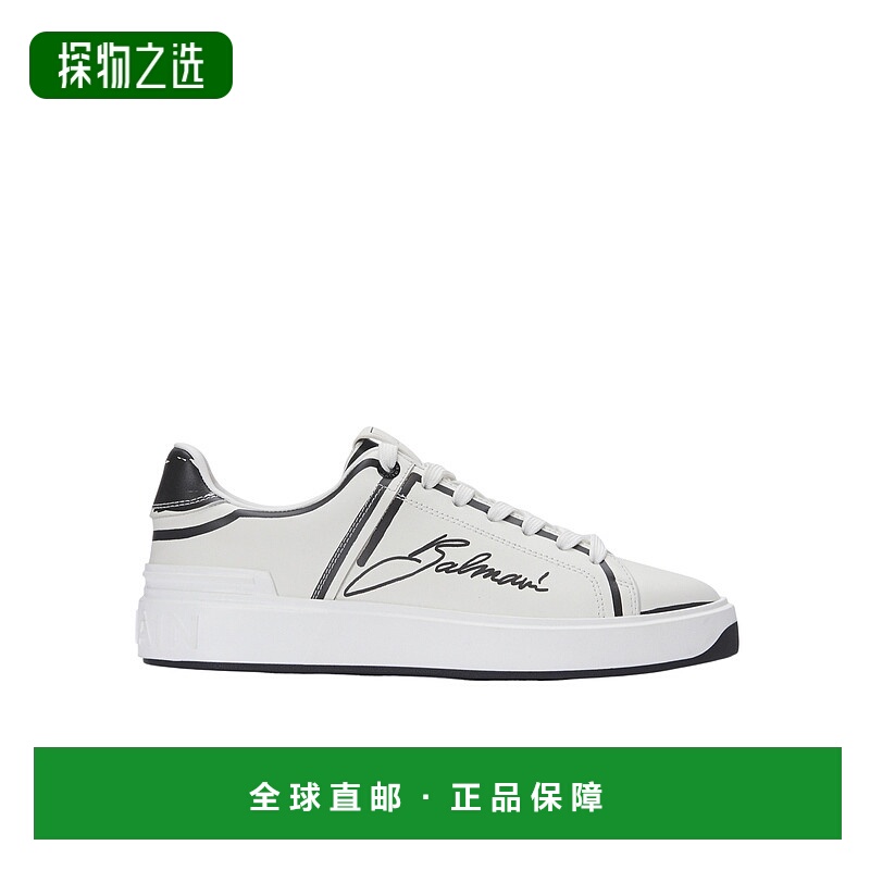 香港直邮Balmain 系带运动鞋 EM1VI288LCLP正品品牌休闲时尚舒适