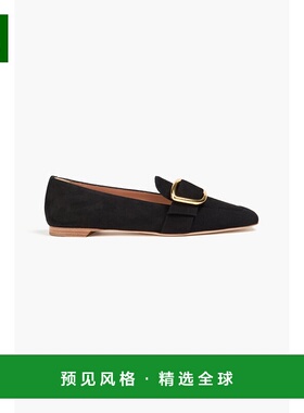 1h可退 香港直邮Rupert Sanderson 女士 Chesla 精饰绒面革乐福鞋