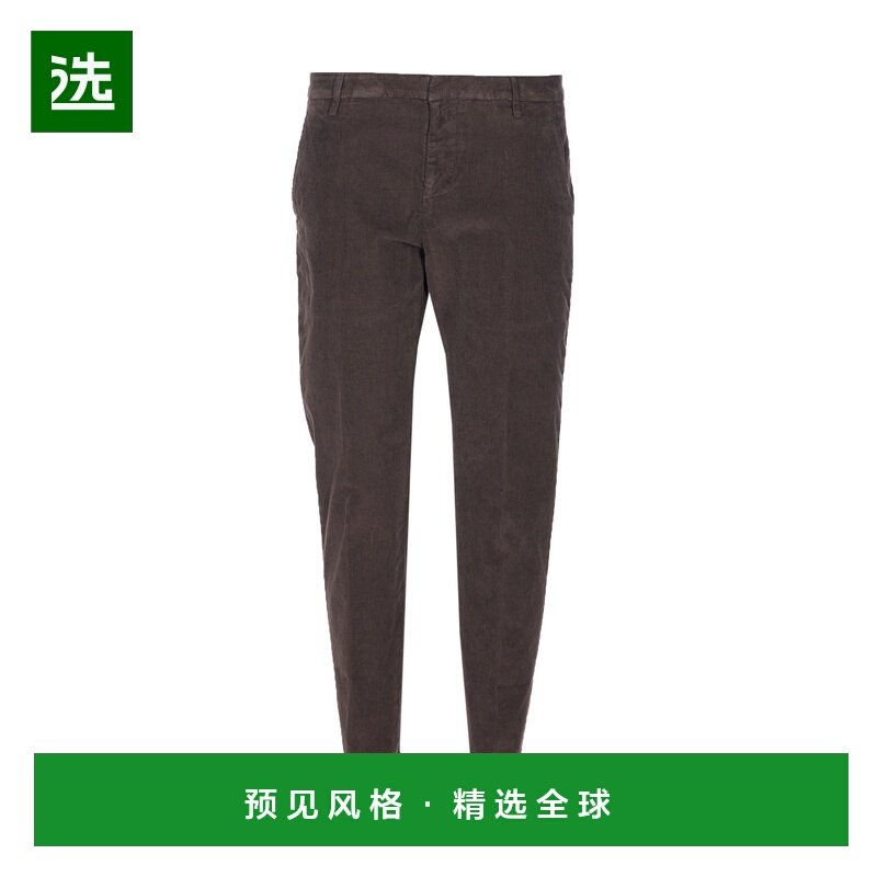 香港直邮DONDUP 男士休闲裤 UP235VS0028UPT0737 AW2025 深棕色,男装,休闲裤,淘宝优惠券,粉丝福利购,淘宝优惠卷
