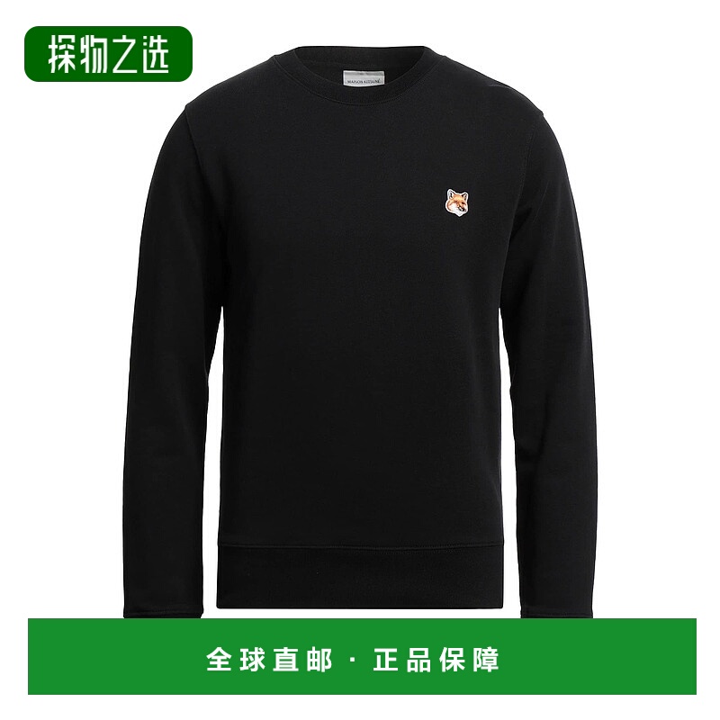 香港直邮MAISON KITSUNE 男士 运动衫 black黑色 舒适时尚