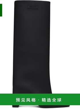 香港直邮Coperni 女士 黑色 Rubber Bridge 高筒靴 COPSH43F9005