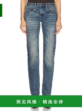 1h可退 香港直邮R13 女士 Tobi Boy 修身牛仔裤 R13WD091D232A