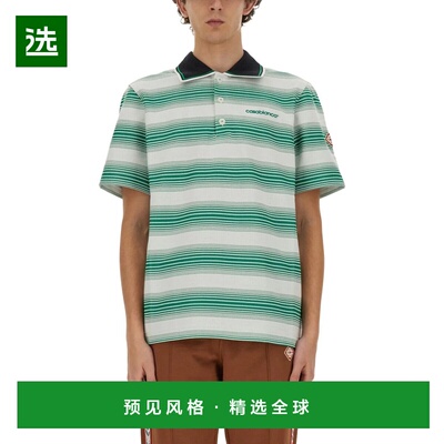 香港直邮CASABLANCA 男士T恤 MS24JTP24301GRADIENTSTRIPE