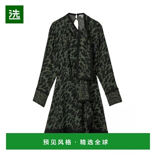 1h可退 【美国直邮】Reiss|Katie 印花系带迷你连衣裙