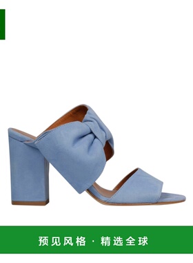 香港直邮PARIS TEXAS 女士凉鞋 SS2019 PX148SUEDEJEANS蓝色 高跟