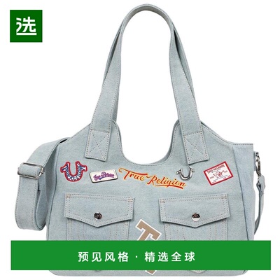 美国直邮true religion 女士 托特包单肩包手【付后1h可退】