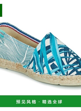 欧洲直邮Art of Soule  LEAF-BLUE 女士鞋子坡跟凉鞋 LEAF-BLUE