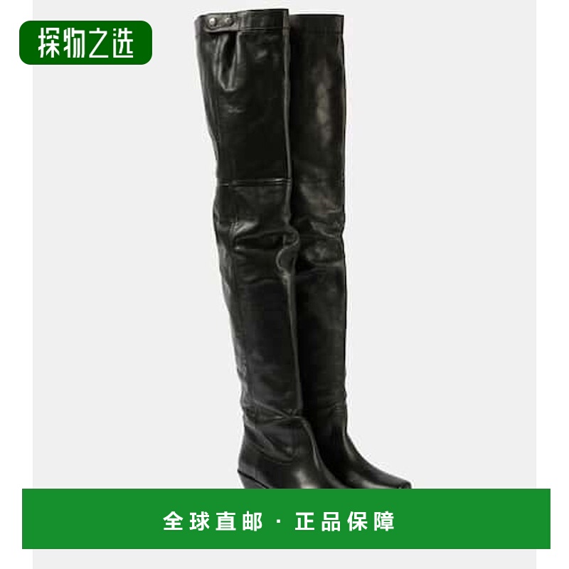 1h可退 香港直邮Isabel Marant 伊莎贝尔·玛兰 女士 Amati 皮质