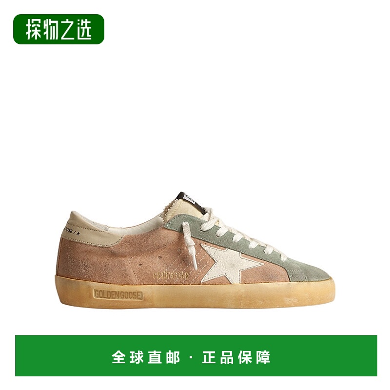 香港直邮Golden Goose Deluxe Brand Super-Star系带低帮休闲鞋 G