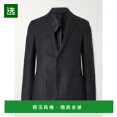 Lardini 男士 威尔士王子格纹羊毛西装 1h可退 外套 CN528