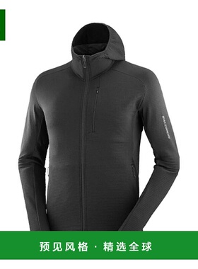 欧洲直邮Salomon萨洛蒙 ESSENTIAL LIGHTWARM男士黑色夹克新