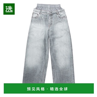 1h可退 香港直邮Acne Studios 艾克妮 女士 印花长裤 AK0918牛仔