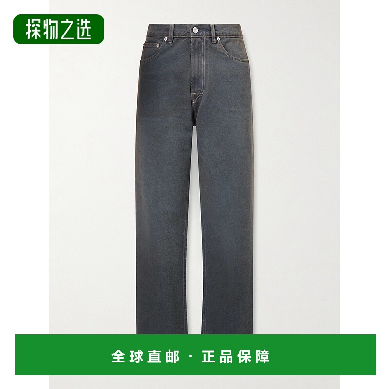 Our Legacy 男士 Third 剪短直筒牛仔裤 M4255TDDUSTYPHA