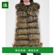 美国直邮 Vest Theia Like 1h可退 Fur Fox Faux 女士仿狐狸毛