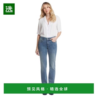 1h可退 【美国直邮】NYDJ 牛仔裤 女士高腰直筒裤 Marilyn Straig