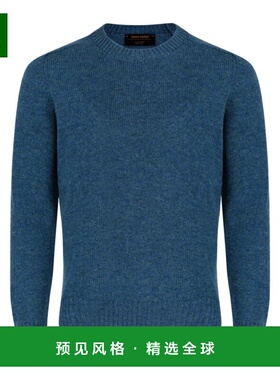 香港直邮Gran Sasso 男士针织衫 1311928501580 AW2025 蓝色