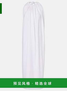 香港直邮Sportmax 斯宝麦斯 女士 Alceste 垂褶挂脖长款连衣裙