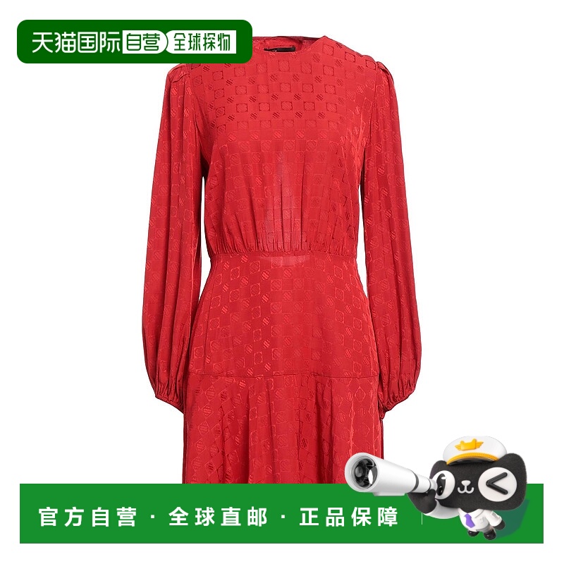 1h可退 香港直邮Maje 女士 短款连衣裙 red红色 舒适时尚