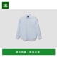 女士 香港直邮Drake 1h可退 21915 浅蓝衬衫 DR2A4E 亚麻夏装