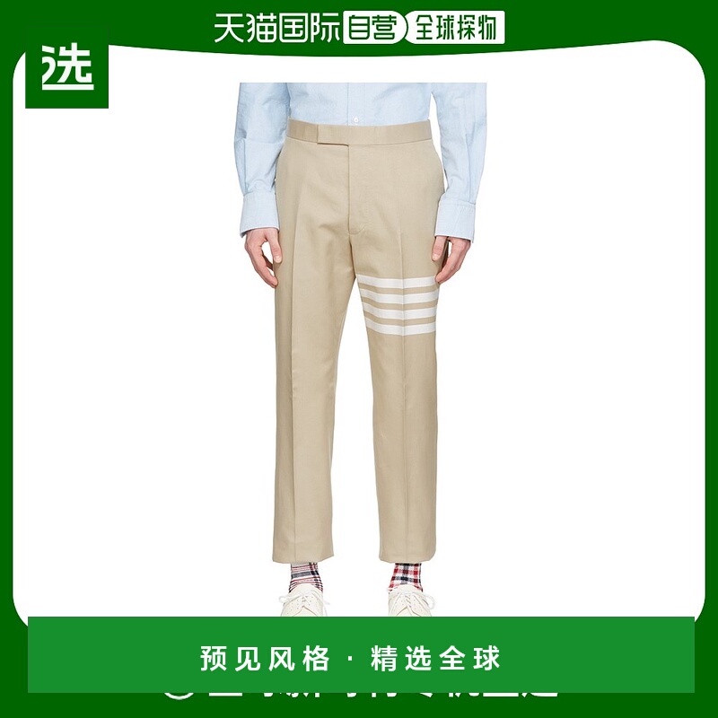 香港直邮Thom Browne 四条纹休闲长裤 MTC001H07890休闲裤