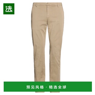 1h可退 香港直邮Dondup 男士 斜纹棉布裤 green绿色 舒适时尚