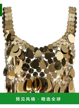 香港直邮PACO RABANNE 女士背心吊带 26PITO223PS0129P712 SS2026
