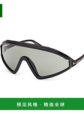 1h可退 香港直邮Tom Ford 汤姆·福特 女士 黑色醋纤太阳眼镜 FT1