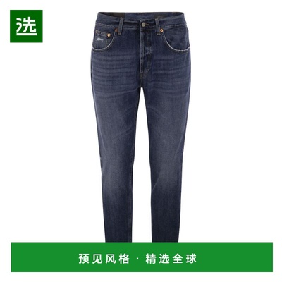 香港直邮DONDUP 男士牛仔裤 UP576DF0261UIN6DU800 SS2025直筒裤