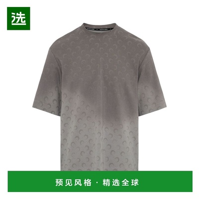 香港直邮MARINE SERRE 男士T恤 UTT001ACJER0070GR90 AW2025