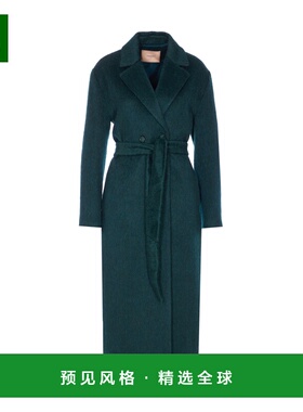 香港直邮TWIN SET 女士大衣 252TT222105247 AW2025 绿色