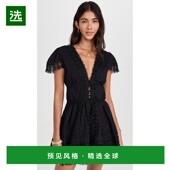 black黑色 1h可退 舒适 Piper 迷你连衣裙 香港直邮Peixoto 女士