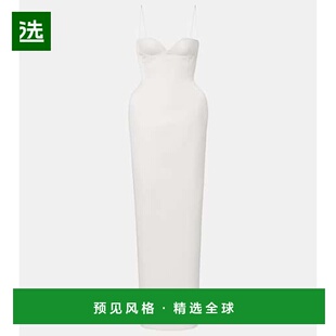 香港直邮magda 缎面礼服 butrym Bridal white白色 女士 1h可退