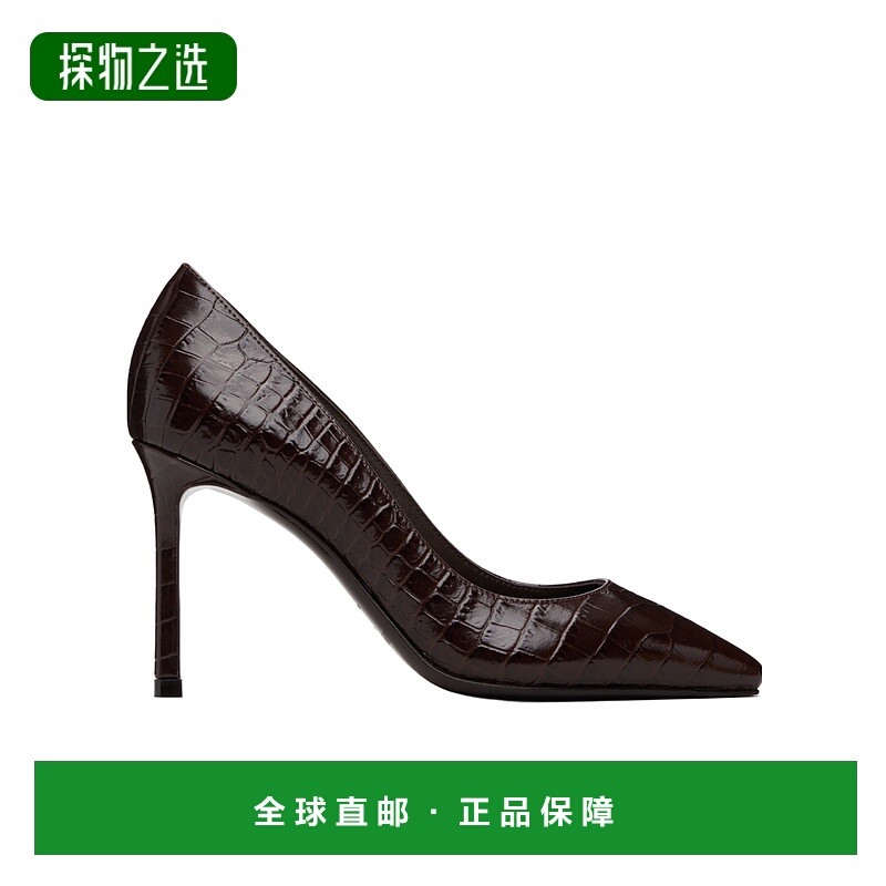 香港直邮Jimmy Choo Romy 85 高跟鞋 ROMY85CHOCOLATE