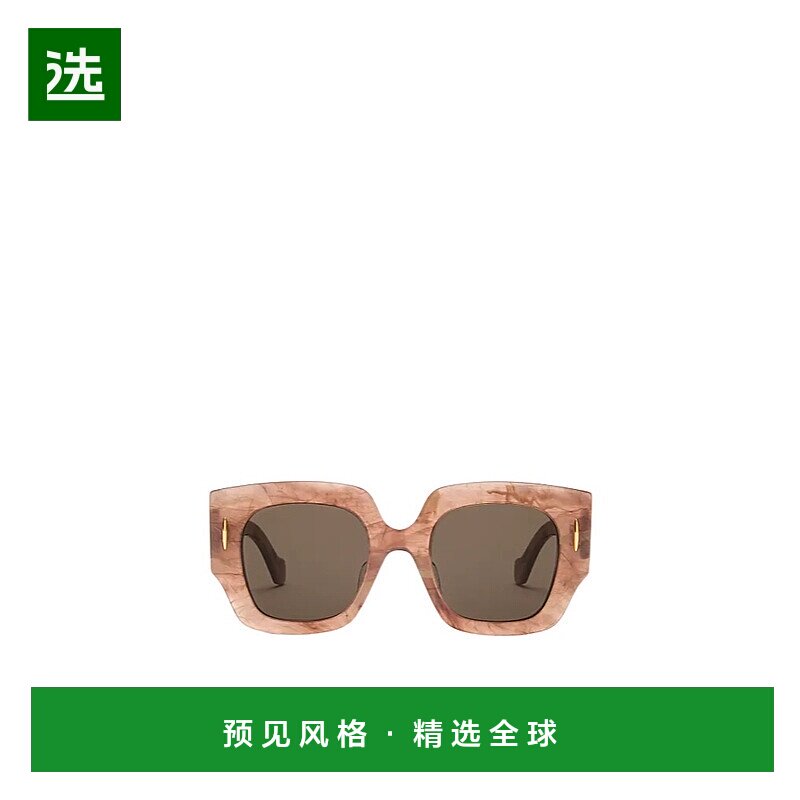 香港直邮Loewe 方形 Screen 太阳镜 G736SUNX03