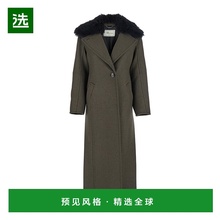 香港直邮Blumarine 羊毛混纺大衣 2S099A翻领西装