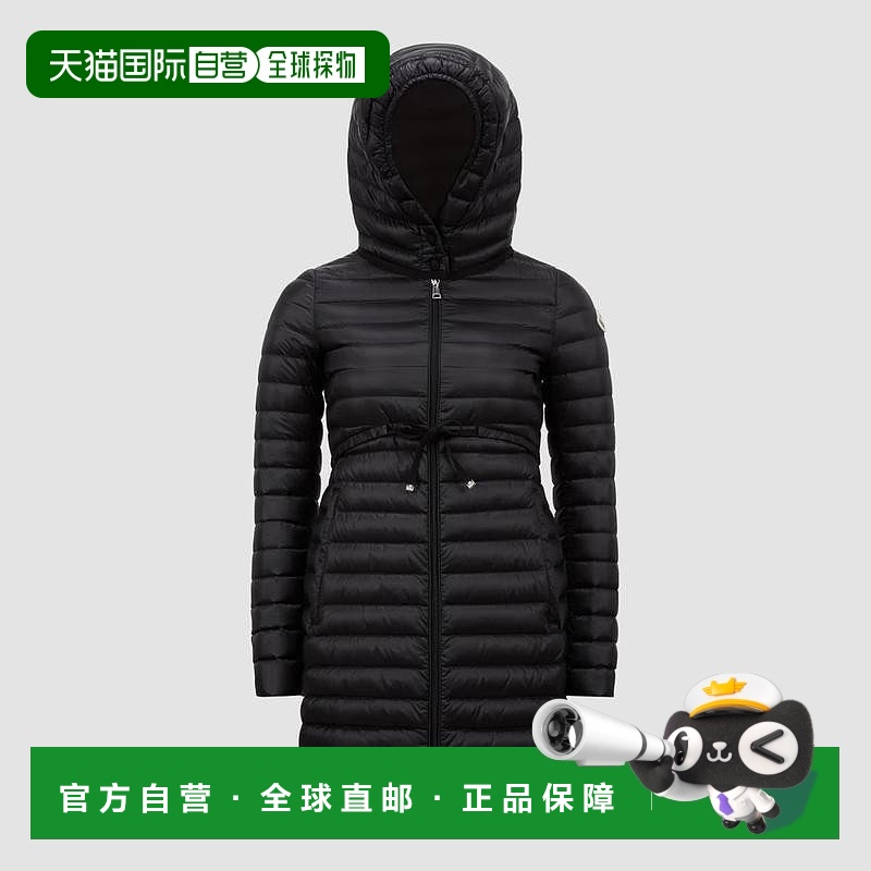 自营欧洲直邮Moncler/盟可睐 Barbel 长款修身喇叭连帽羽绒服