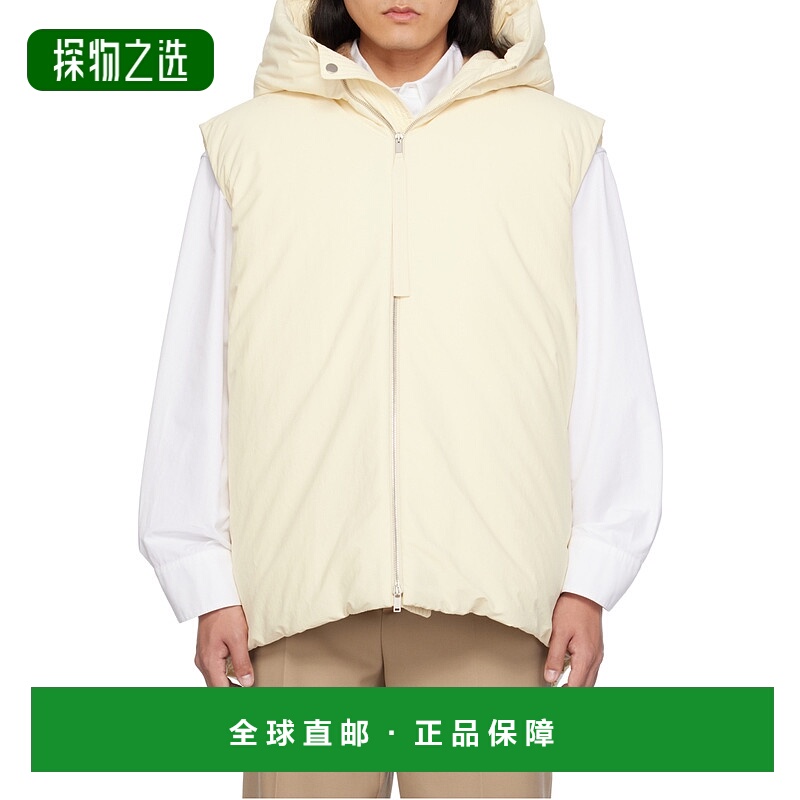 香港直邮Jil Sander Medium Fill 羽绒马甲 J47AF0011-J70008鹅绒