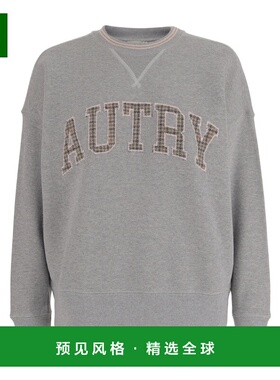 1h可退 香港直邮AUTRY 女士针织衫 SWPWL9HX AW2025 灰色 长袖卫