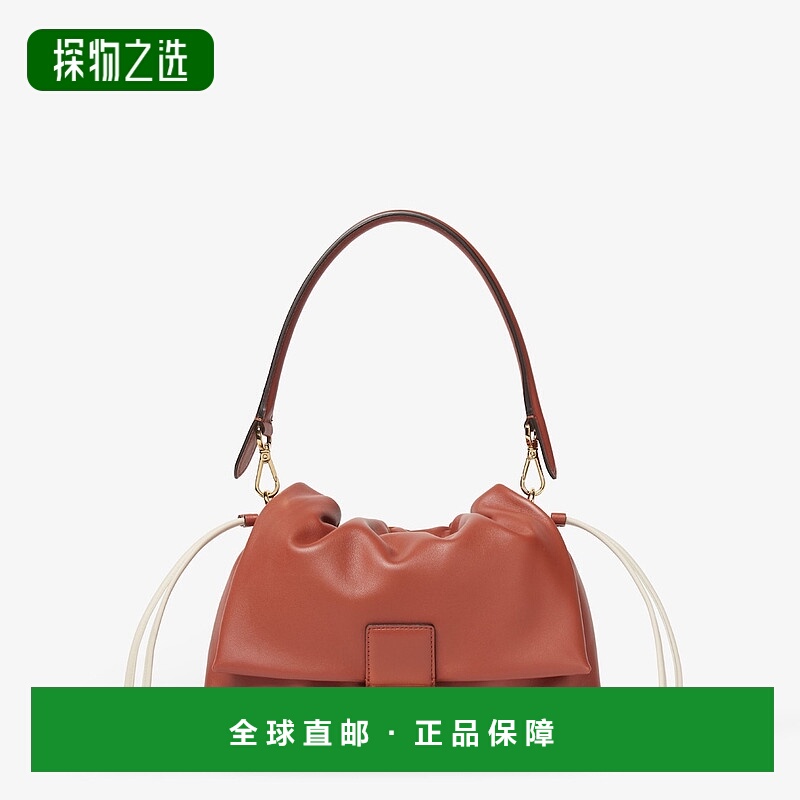 1h可退 欧洲直邮FENDI（2025 年生产）Mamma Baguette 中号手袋，